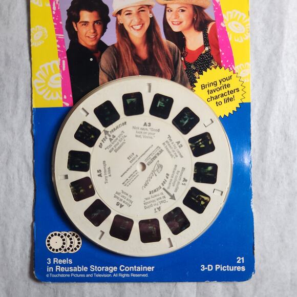 View-Master 3-D Blossom TV Show Series Vintage 3pk Reels (Tyco, 1993) Sealed - Picture 3 of 6